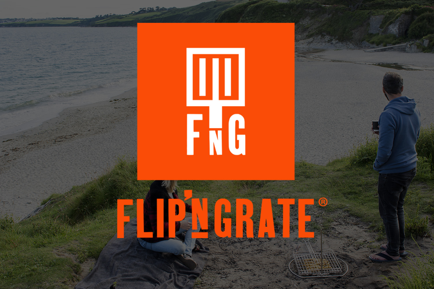 Logo design for the Flip'nGrate